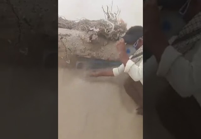 Dust storm sent more than a thousand people to a hospital in Balochistan in southeast Iran