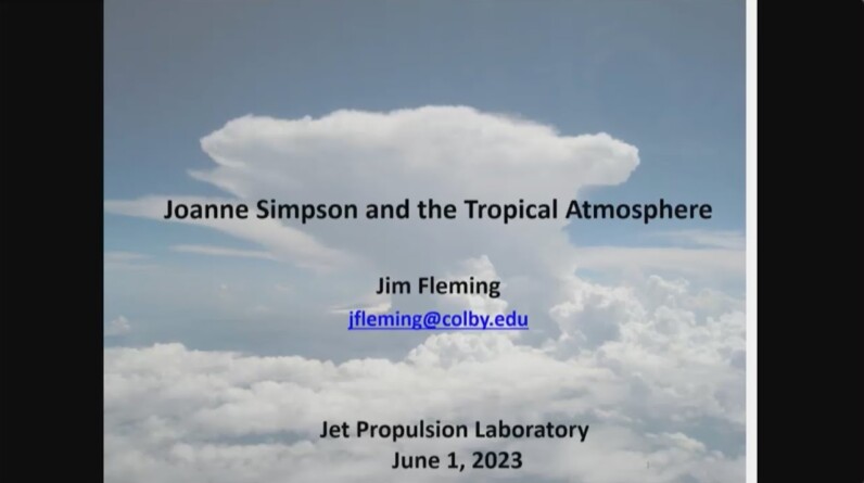 Joanne Simpson and the Tropical Atmosphere
