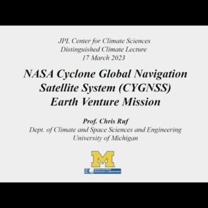 NASA Cyclone Global Navigation Satellite System (CYGNSS) Earth Venture Mission